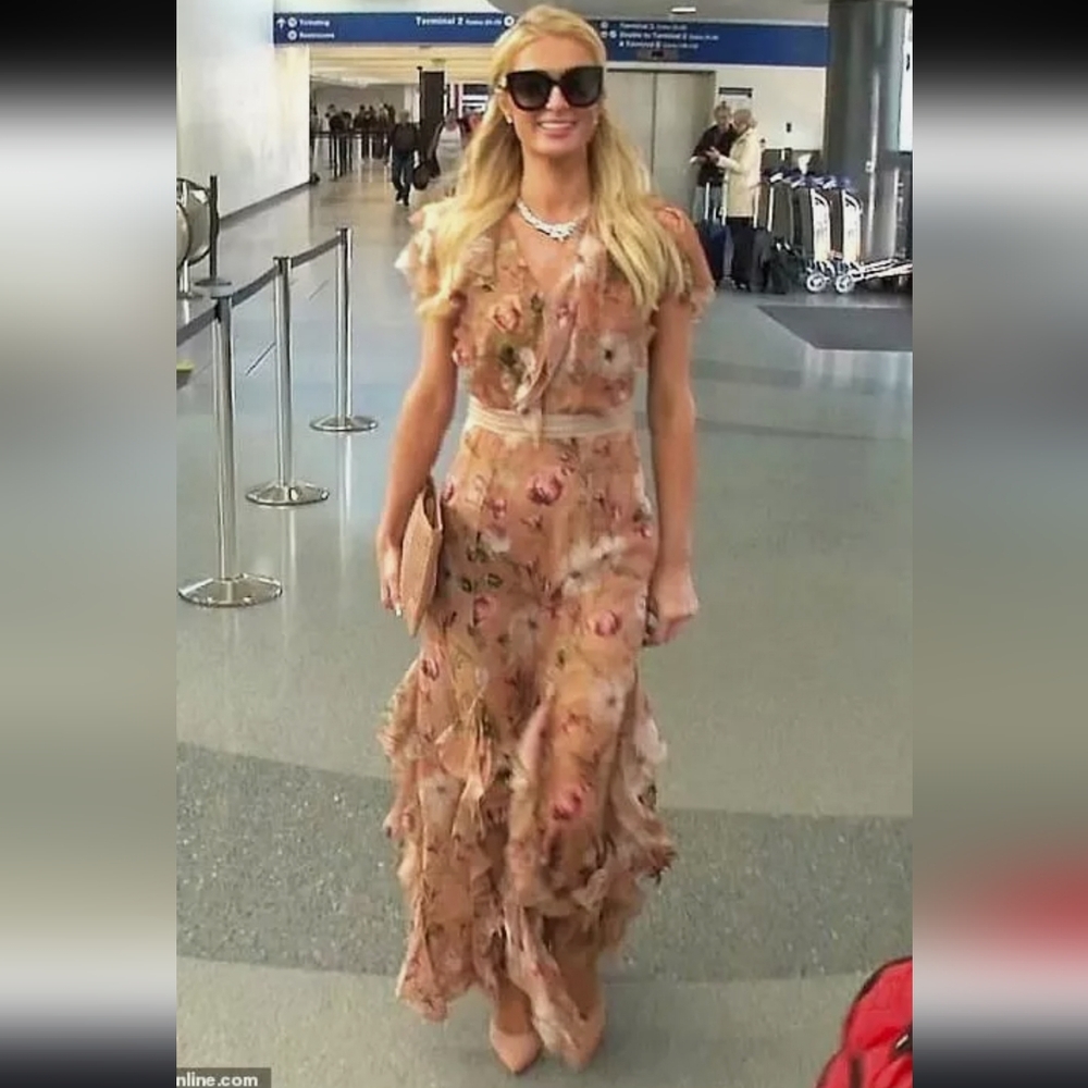 Alice + Olivia Floral Maxi Dress